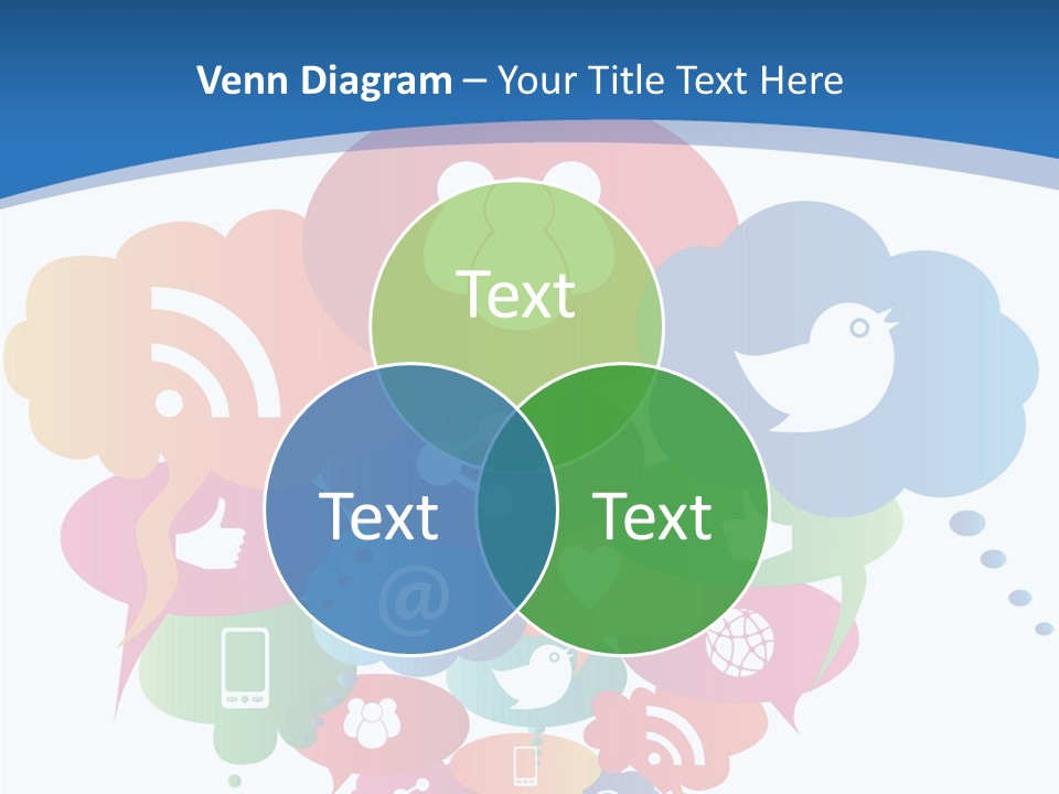 Internet Person Icon PowerPoint Template