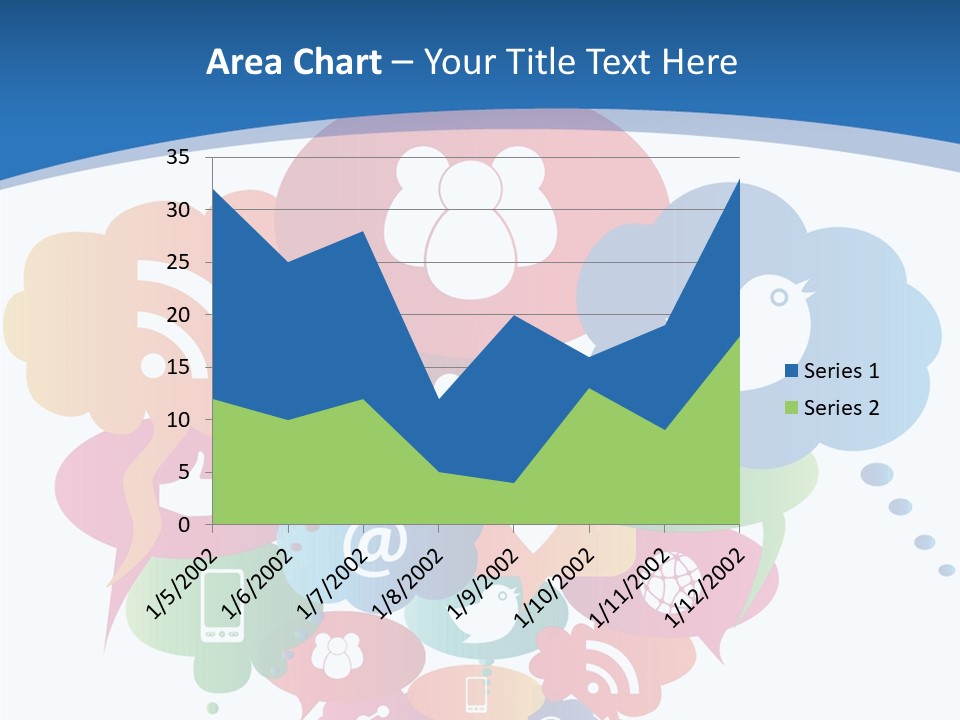 Internet Person Icon PowerPoint Template
