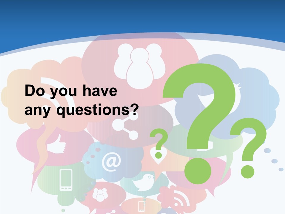 Internet Person Icon PowerPoint Template