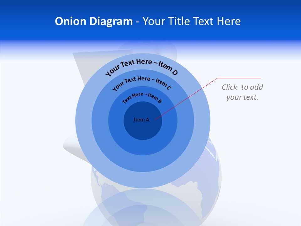 A Person Sitting On Top Of A Globe With A Laptop PowerPoint Template
