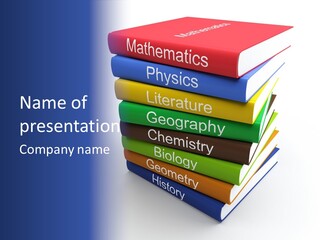 Chemistry Back To School School PowerPoint Template