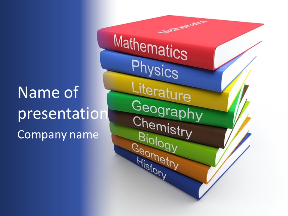 Chemistry Back To School School PowerPoint Template