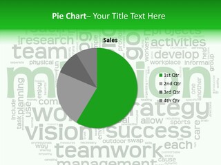 Text Motivation Tagcloud PowerPoint Template