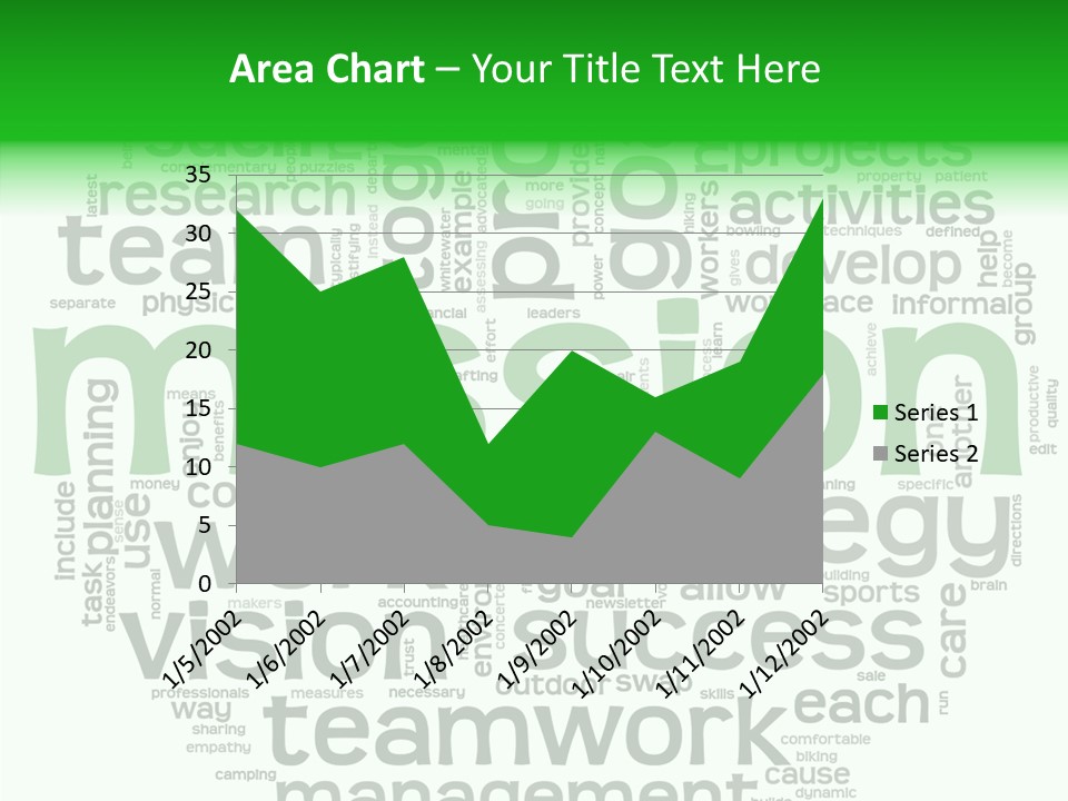 Text Motivation Tagcloud PowerPoint Template