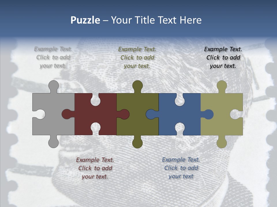 Figure Century Delano PowerPoint Template