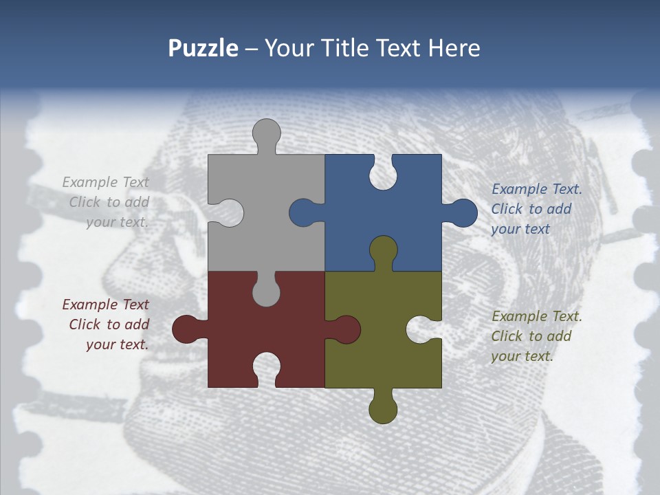 Figure Century Delano PowerPoint Template