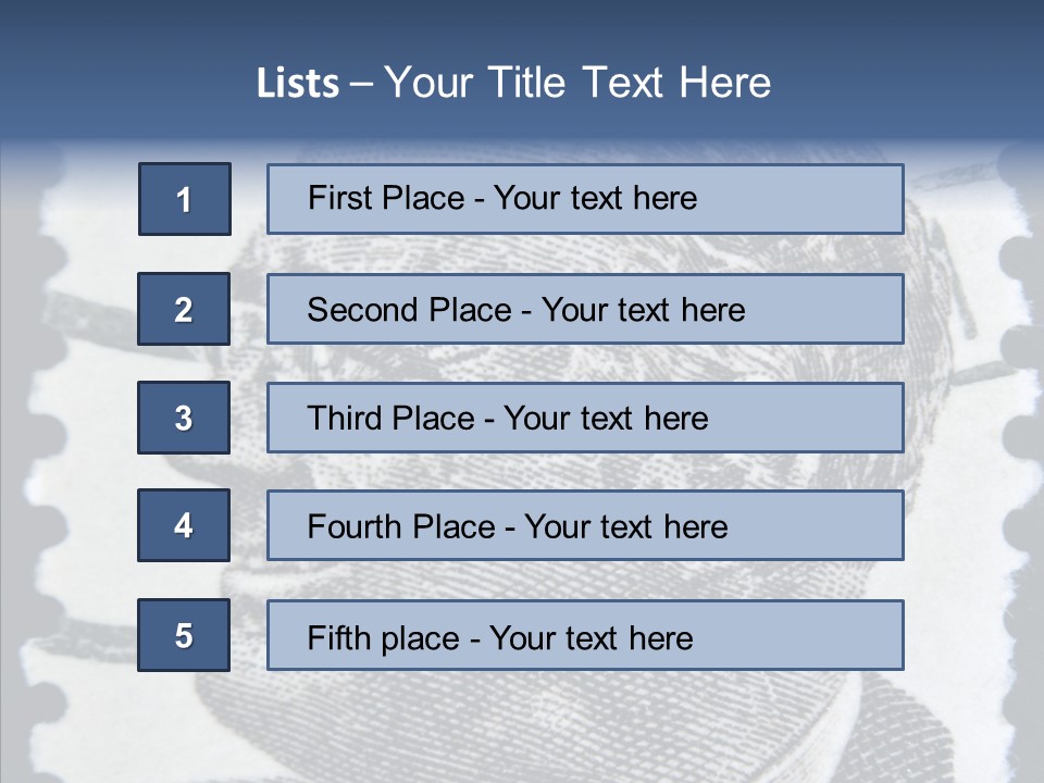 Figure Century Delano PowerPoint Template