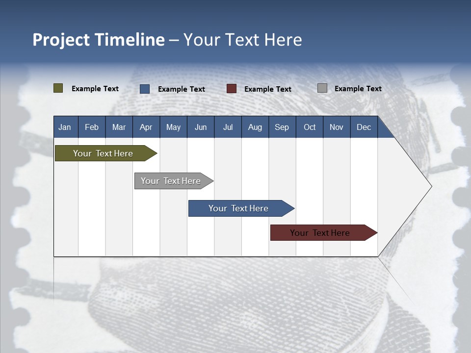 Figure Century Delano PowerPoint Template