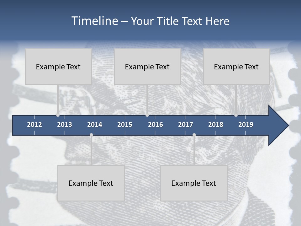 Figure Century Delano PowerPoint Template