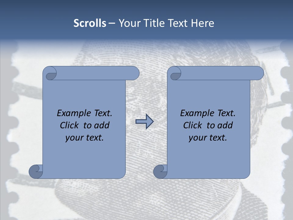 Figure Century Delano PowerPoint Template
