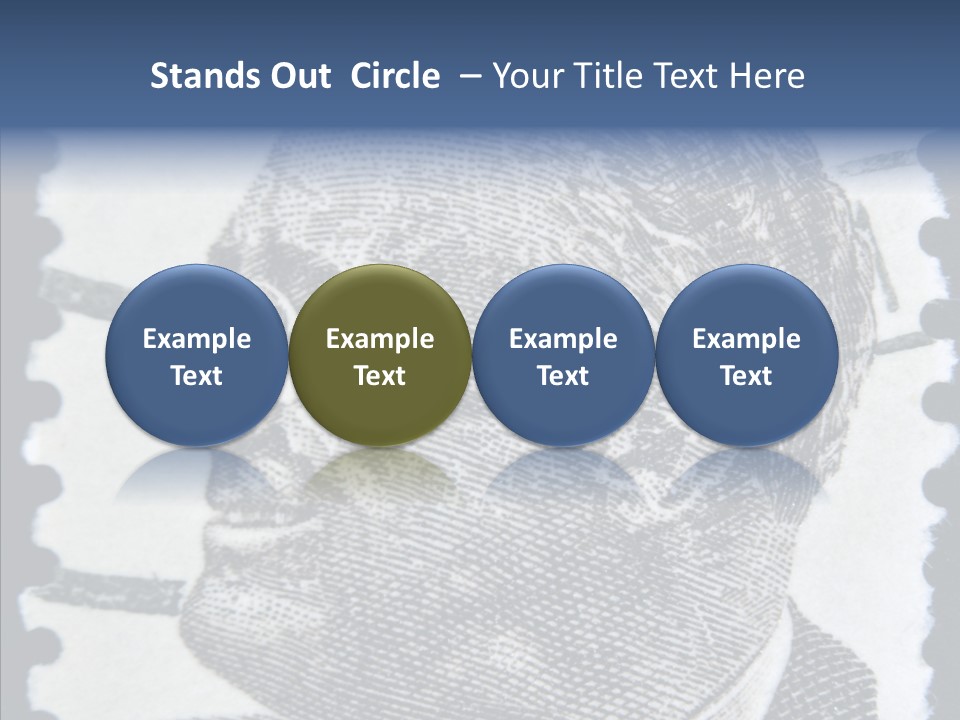 Figure Century Delano PowerPoint Template