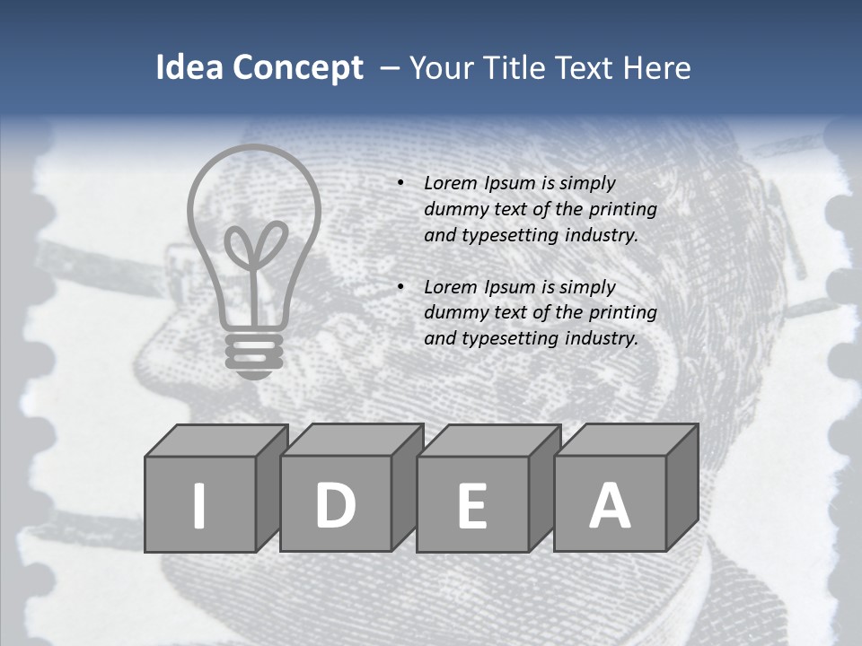 Figure Century Delano PowerPoint Template
