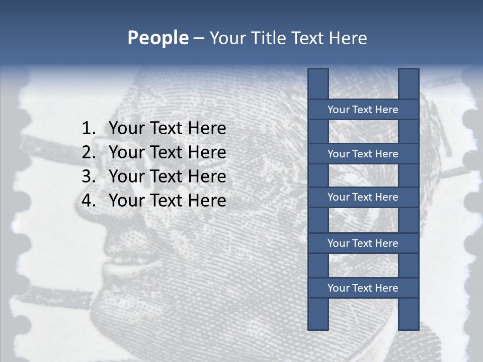 Figure Century Delano PowerPoint Template