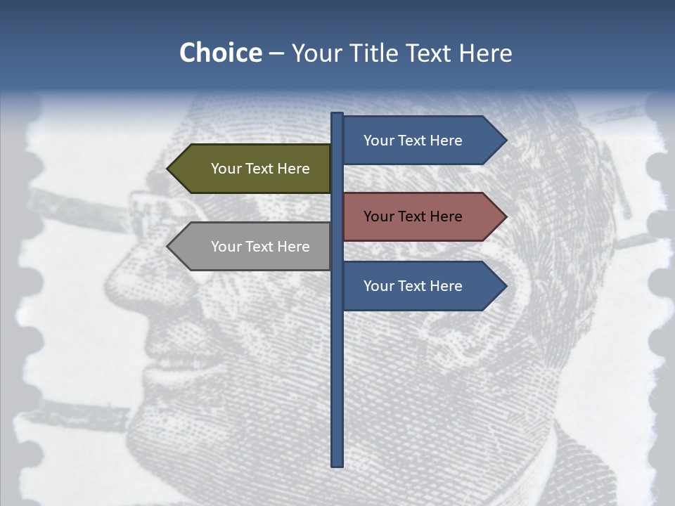 Figure Century Delano PowerPoint Template