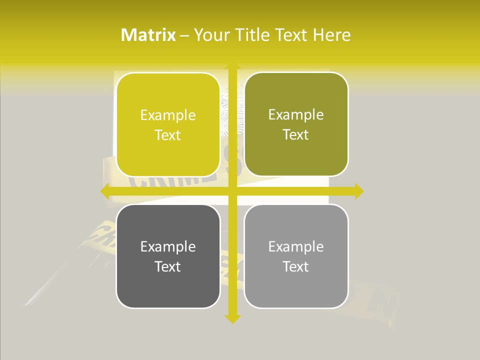Password Information Fingerprint PowerPoint Template
