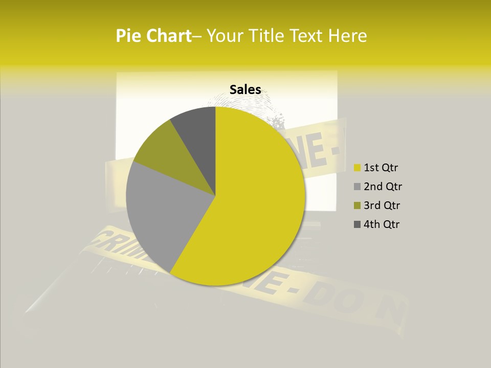 Password Information Fingerprint PowerPoint Template