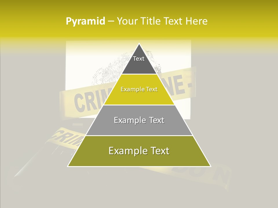 Password Information Fingerprint PowerPoint Template