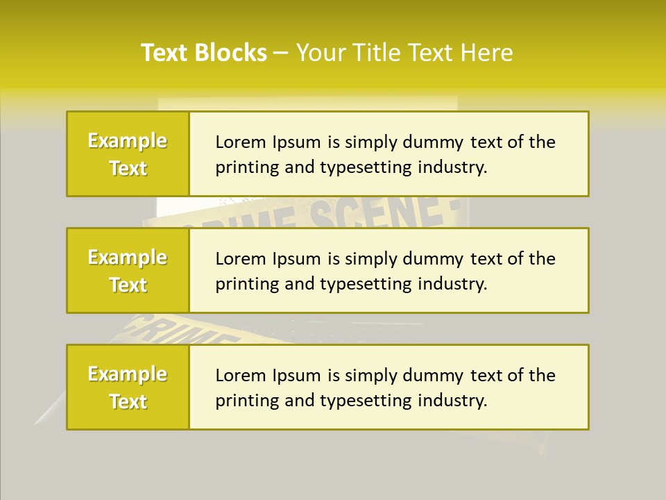 Password Information Fingerprint PowerPoint Template