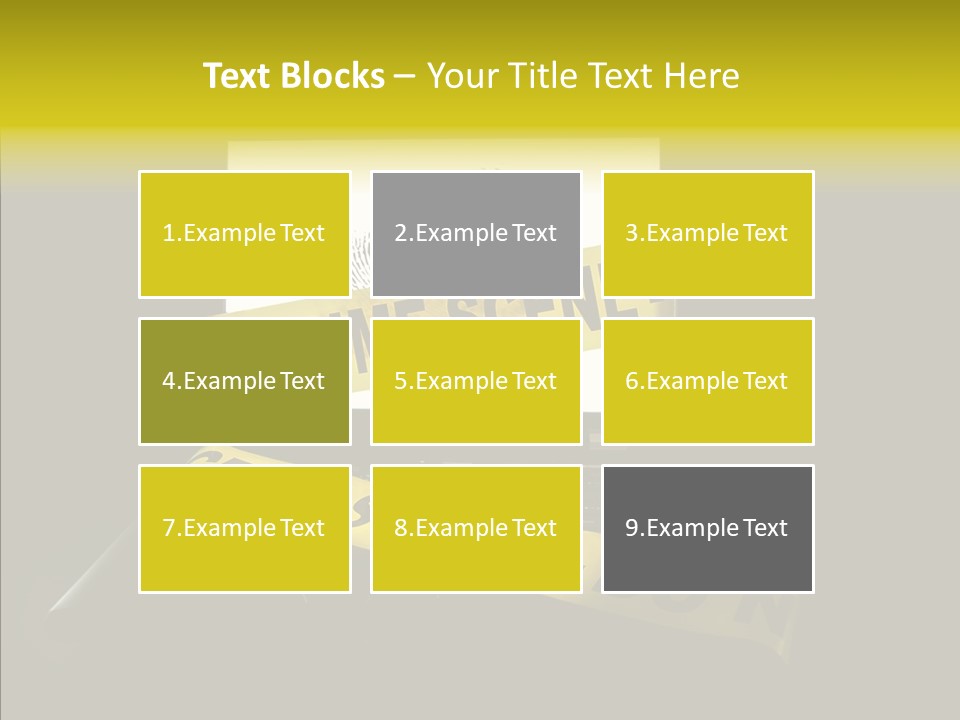 Password Information Fingerprint PowerPoint Template