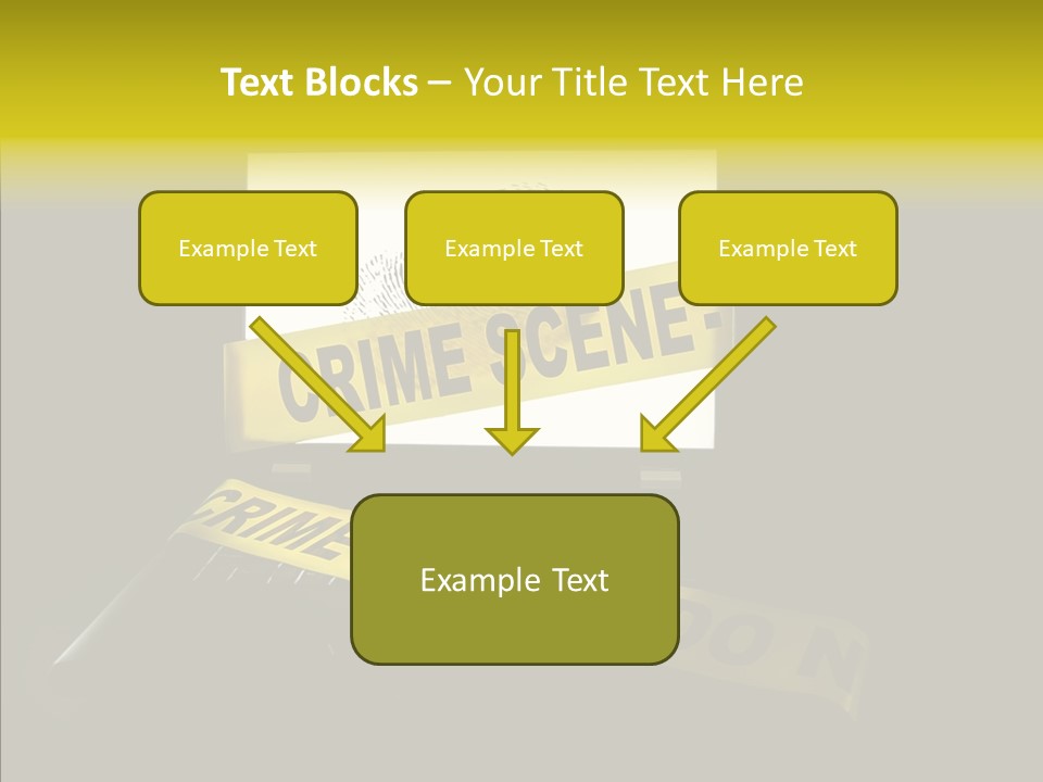 Password Information Fingerprint PowerPoint Template