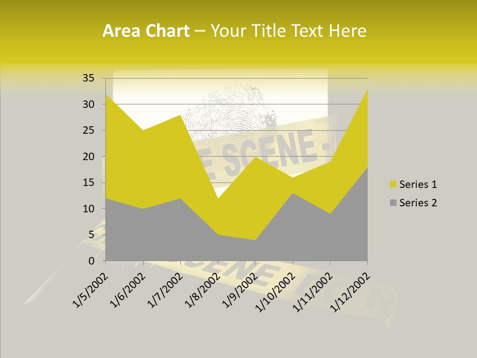 Password Information Fingerprint PowerPoint Template