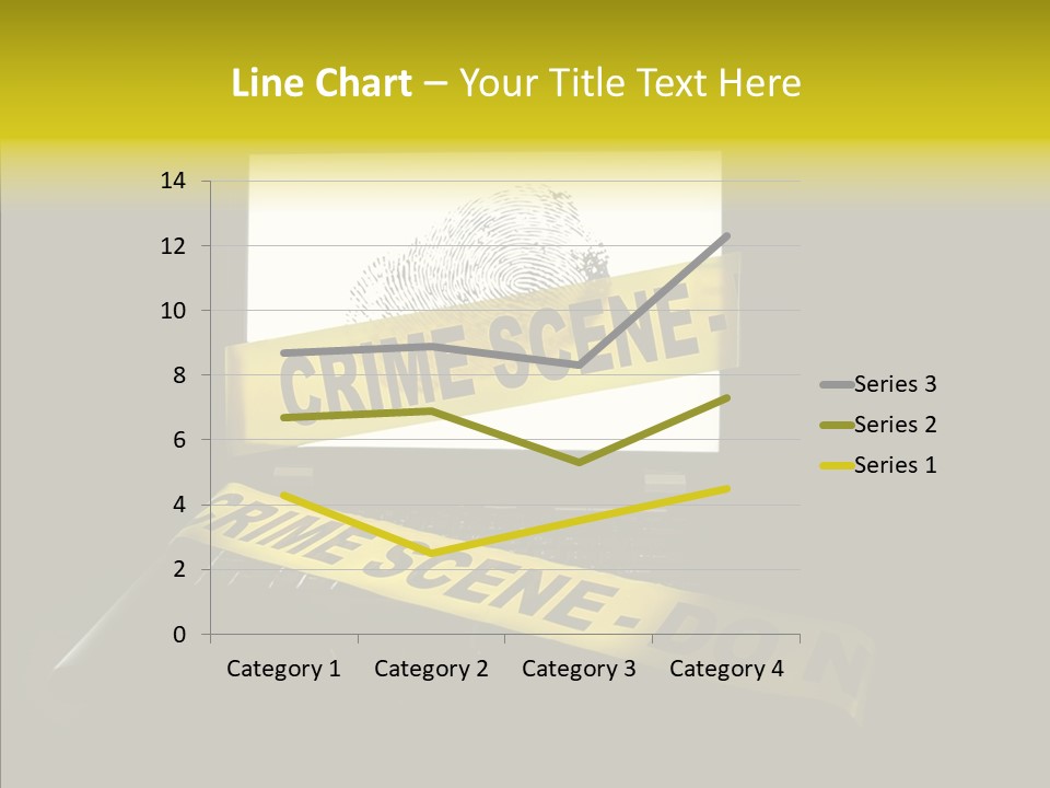 Password Information Fingerprint PowerPoint Template