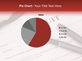 Procurator Closeup Patent PowerPoint Template