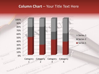 Procurator Closeup Patent PowerPoint Template