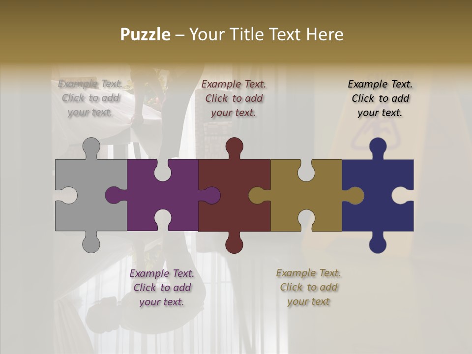 Worker Clean Sign PowerPoint Template