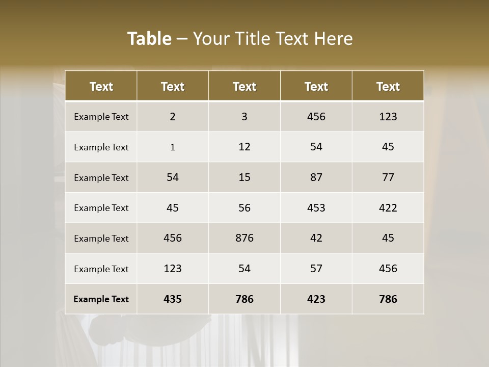 Worker Clean Sign PowerPoint Template