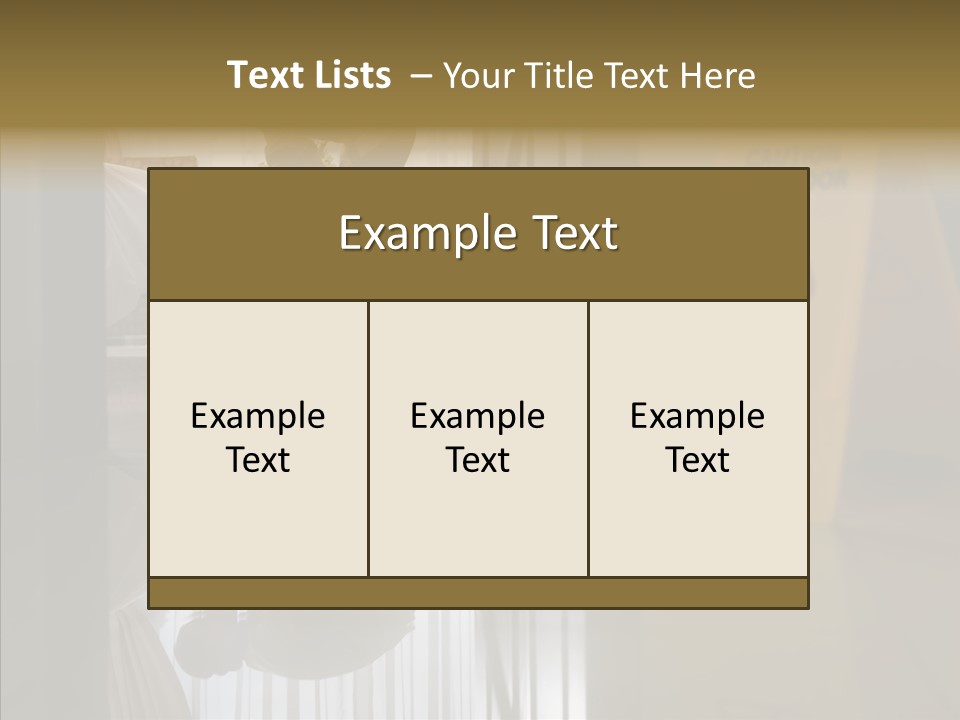 Worker Clean Sign PowerPoint Template