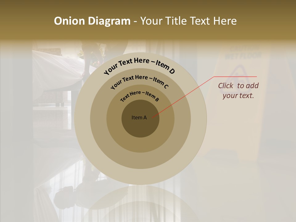 Worker Clean Sign PowerPoint Template