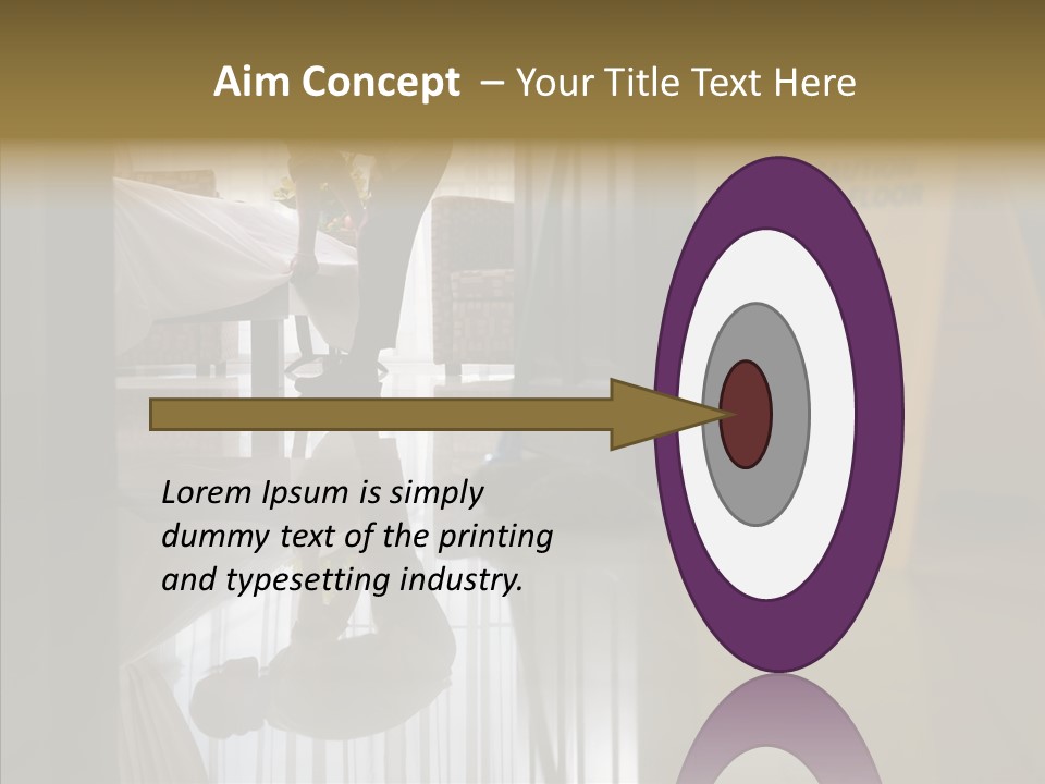 Worker Clean Sign PowerPoint Template