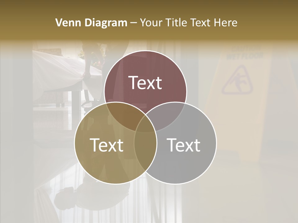 Worker Clean Sign PowerPoint Template