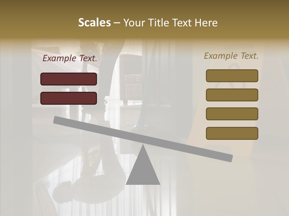 Worker Clean Sign PowerPoint Template