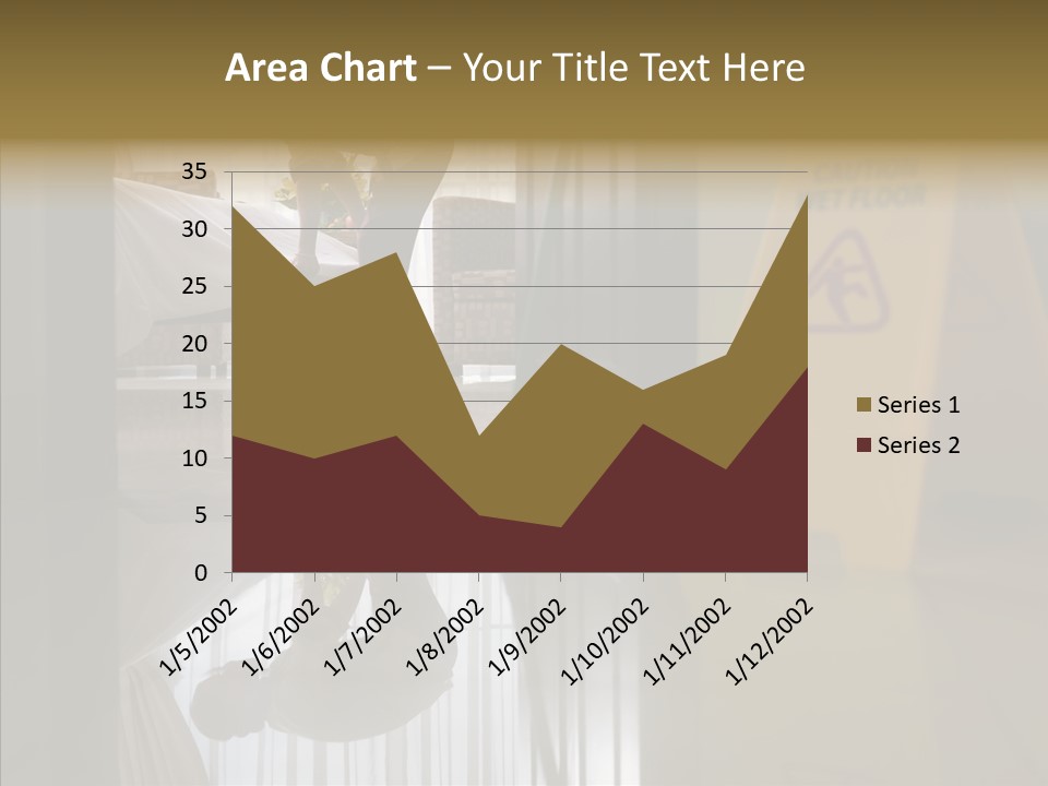 Worker Clean Sign PowerPoint Template