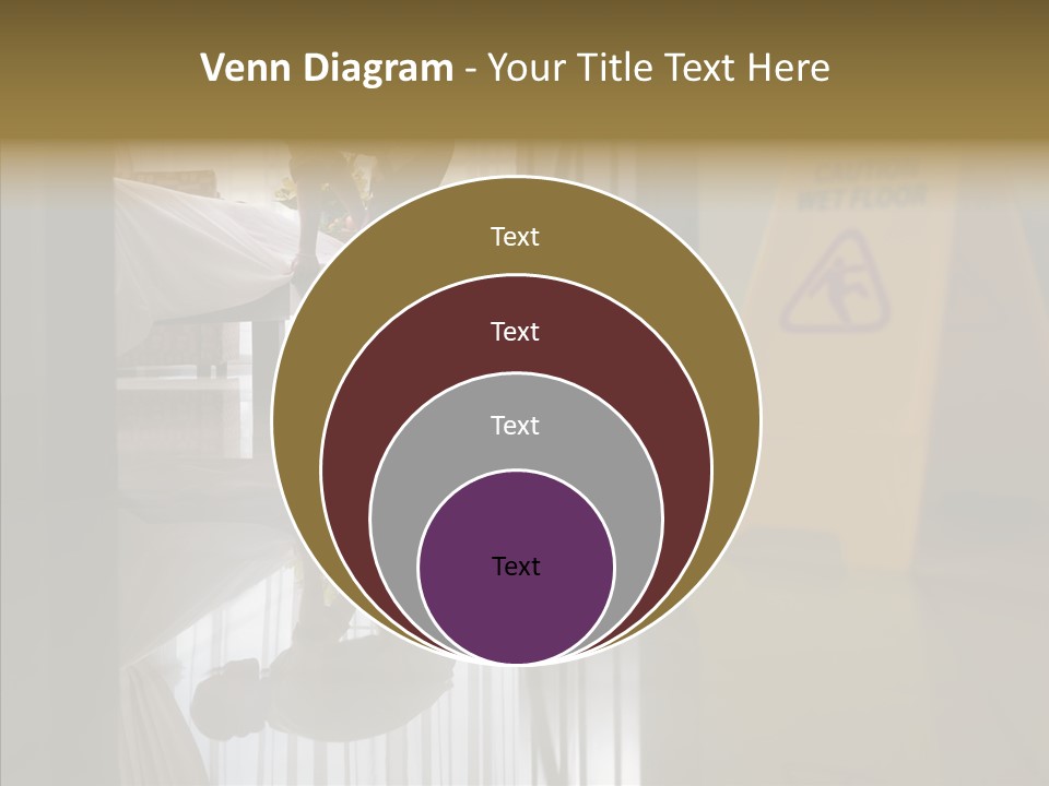 Worker Clean Sign PowerPoint Template