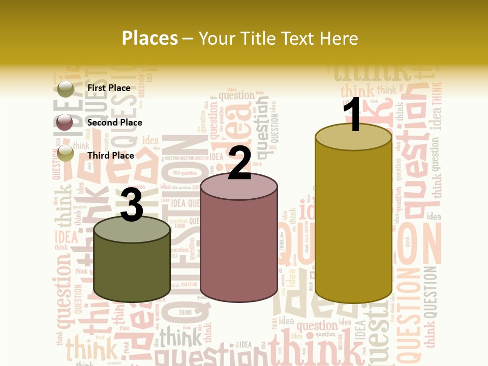 Question Intelligent Abstract PowerPoint Template