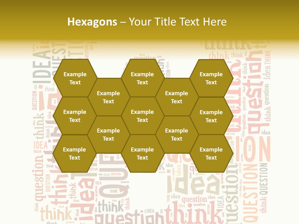 Question Intelligent Abstract PowerPoint Template