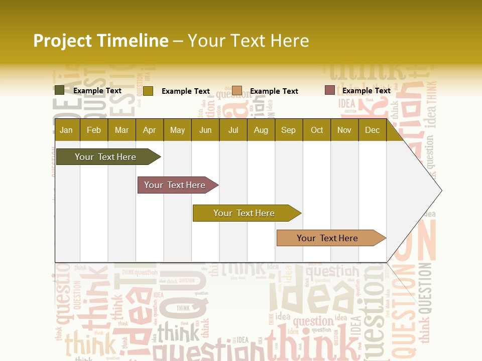 Question Intelligent Abstract PowerPoint Template