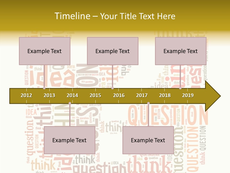 Question Intelligent Abstract PowerPoint Template