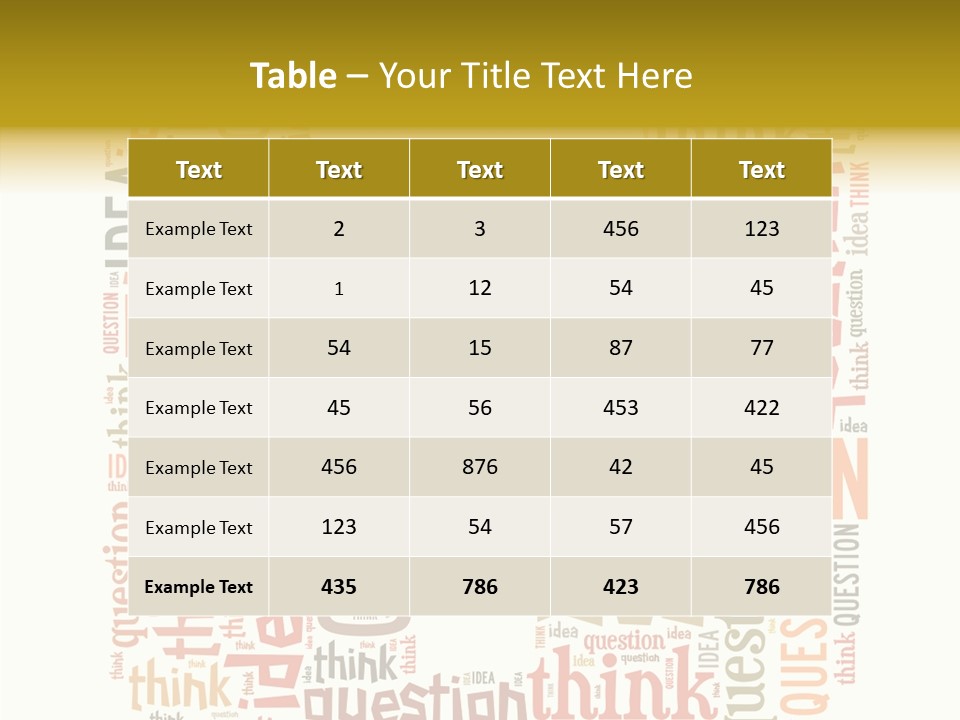 Question Intelligent Abstract PowerPoint Template
