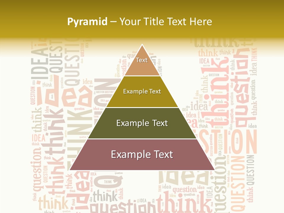 Question Intelligent Abstract PowerPoint Template