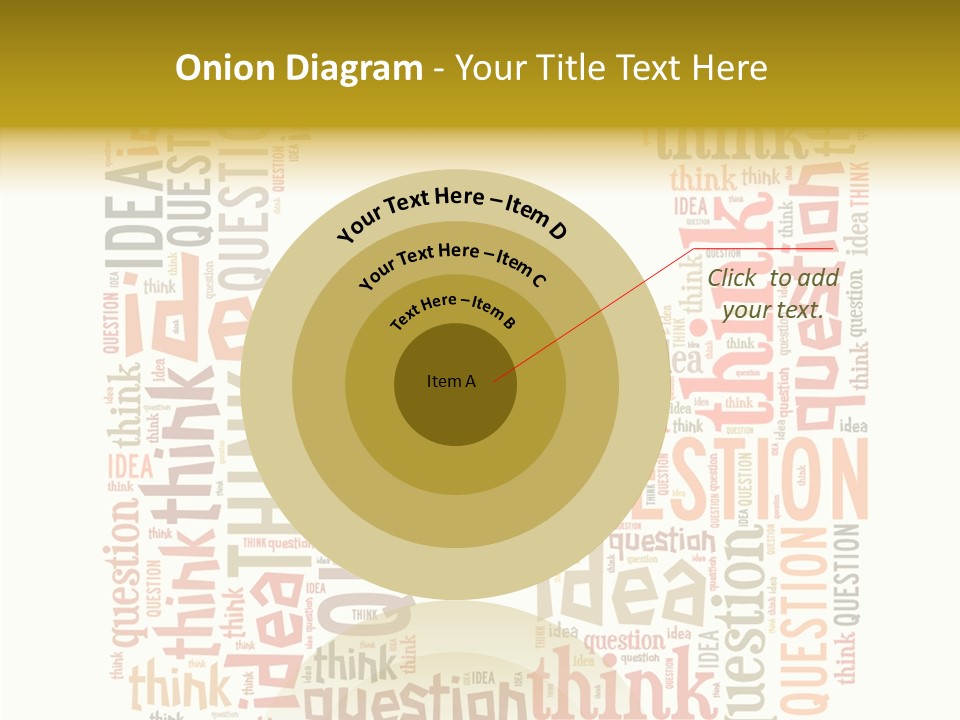 Question Intelligent Abstract PowerPoint Template