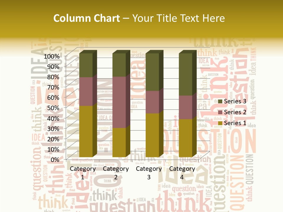 Question Intelligent Abstract PowerPoint Template