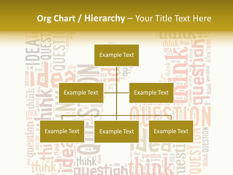 Question Intelligent Abstract PowerPoint Template