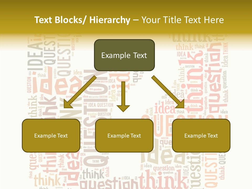 Question Intelligent Abstract PowerPoint Template
