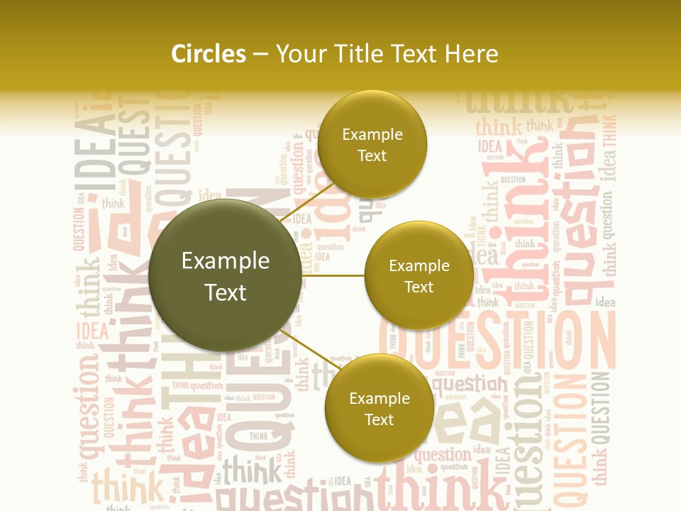 Question Intelligent Abstract PowerPoint Template