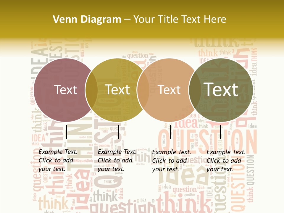 Question Intelligent Abstract PowerPoint Template