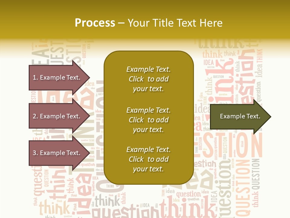 Question Intelligent Abstract PowerPoint Template